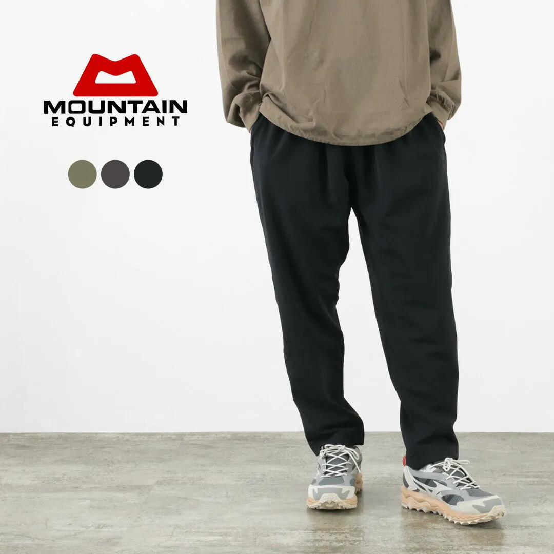 【30％OFF】MOUNTAIN EQUIPMENT（マウンテンイクイップメント） テックパンツ / ウエストゴム 総ゴム ウォーム メンズ ボトムス ストレッチ 伸縮 テーパードパンツ 速乾 TECH PANTS WARM【セール】