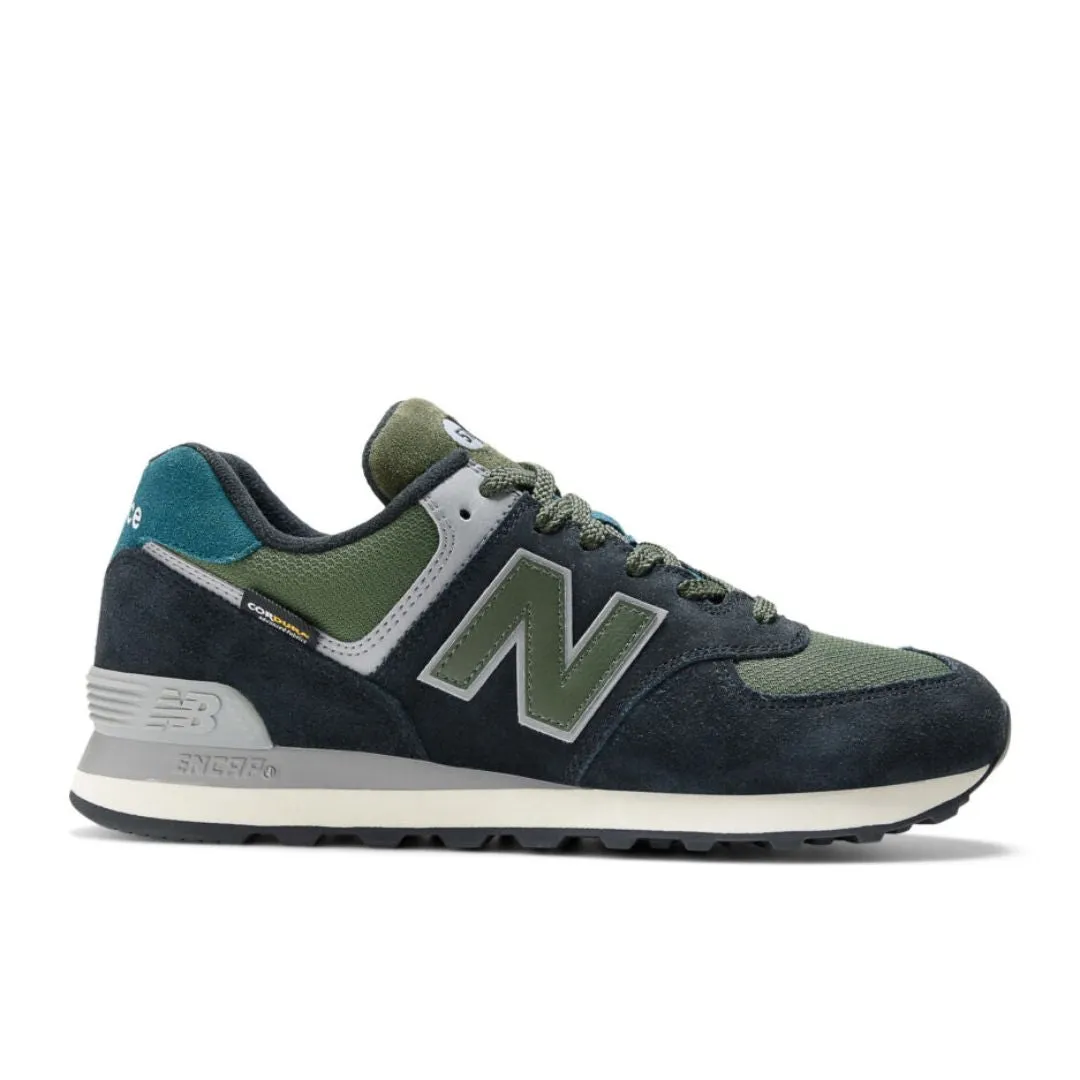 574 Sneaker (Dark Blue + Olive)