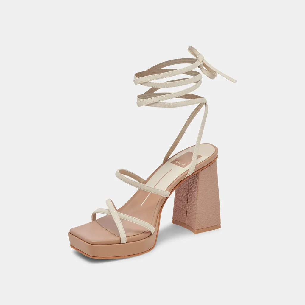 AMANDA HEELS IVORY MULTI STELLA– Dolce Vita 6880608550978