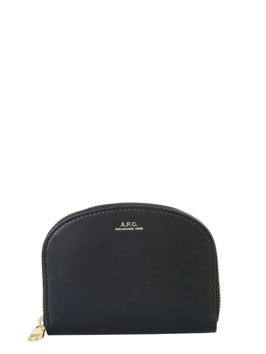 A.P.C. Demi Lune Compact Wallet