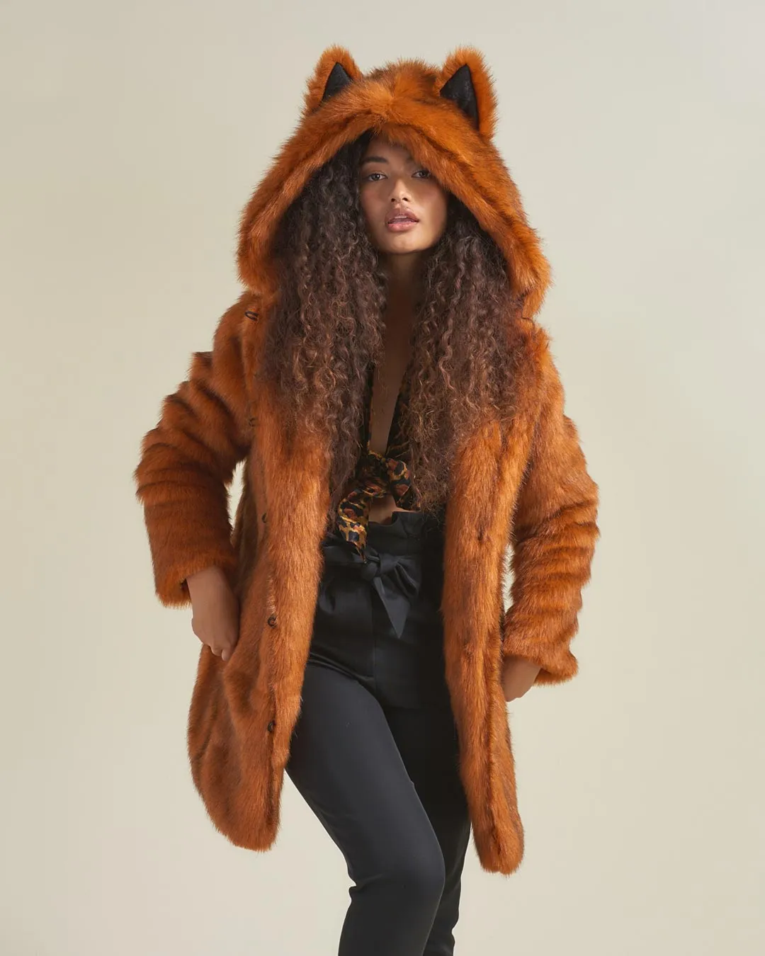 Artist Edition VAMP Wolf Classic Faux Fur Coat | Women's