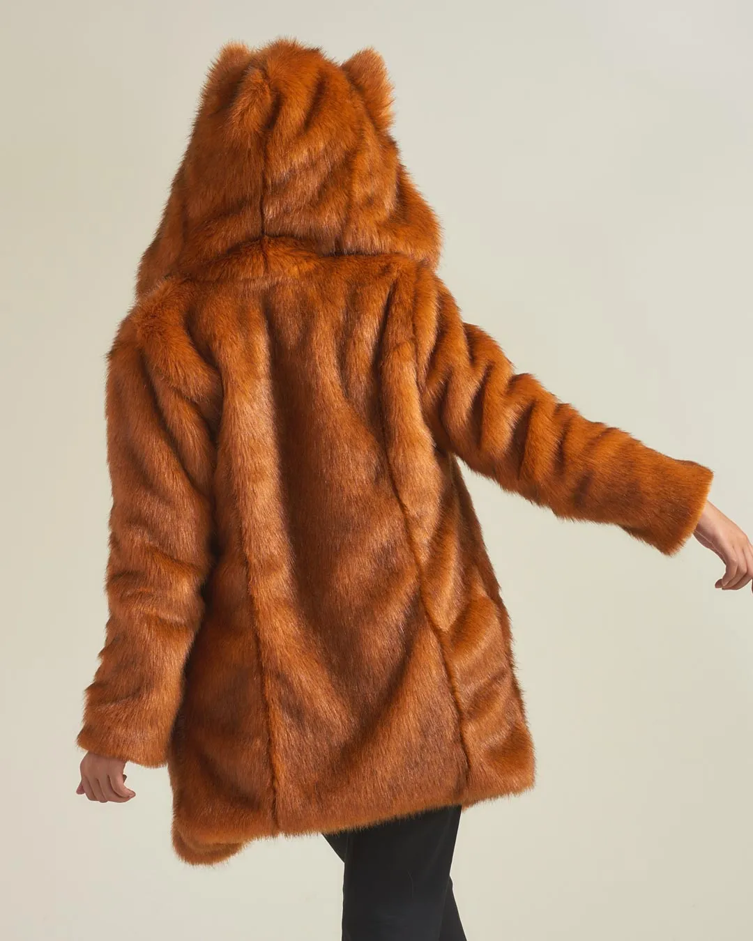 Artist Edition VAMP Wolf Classic Faux Fur Coat | Women's