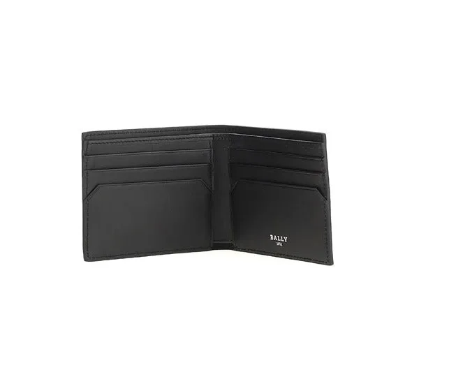 Bally Bevye Logo Plaque Bi-Fold Wallet