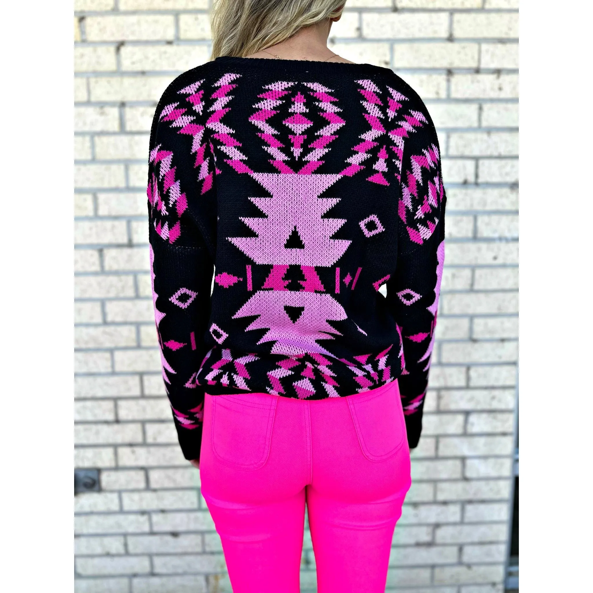 Barbie Cowgirl Aztec Sweater