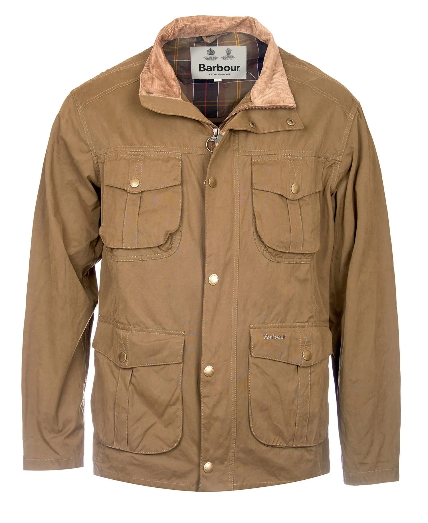 Barbour Sanderling Casual Jacket Dark Sand Men's - A One Clothing