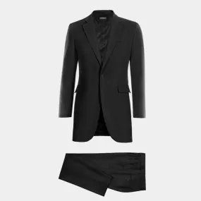 Black Wedding frock coat with black waistcoat