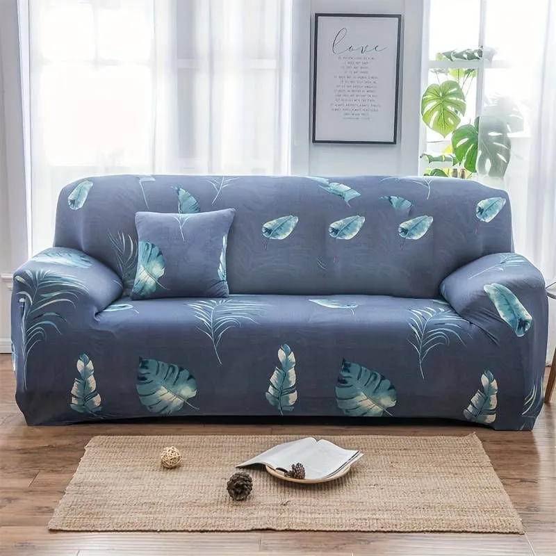 Bohemian-style Printed 3 Seater Sofa Cover + One Piece Pillow Cover