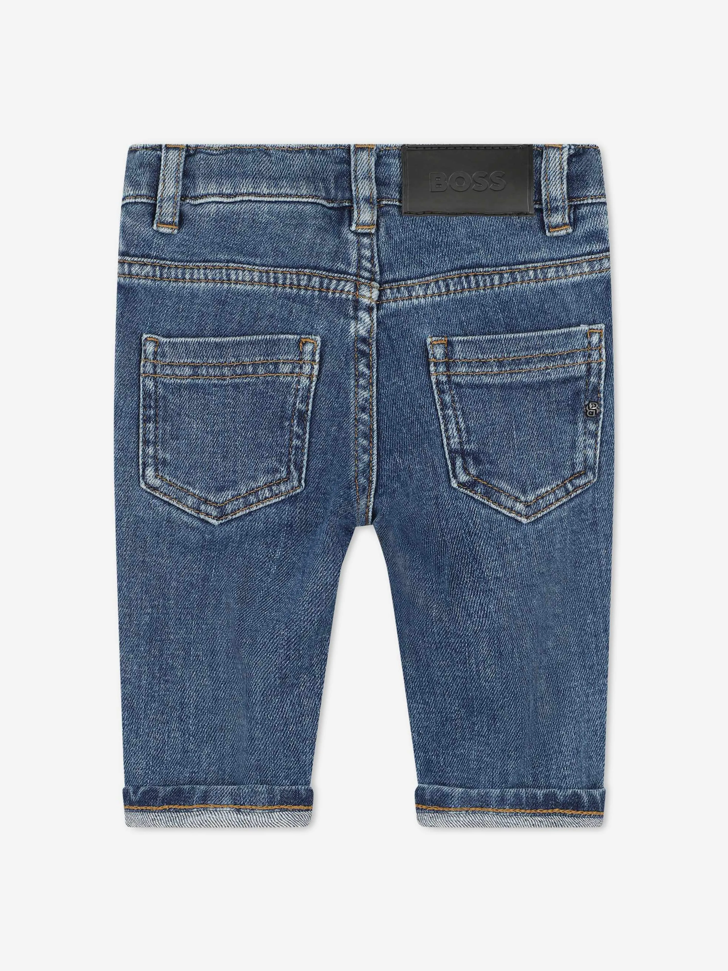 BOSS Baby Boys Denim Jeans in Blue