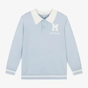 Boys Blue Knitted Sweater