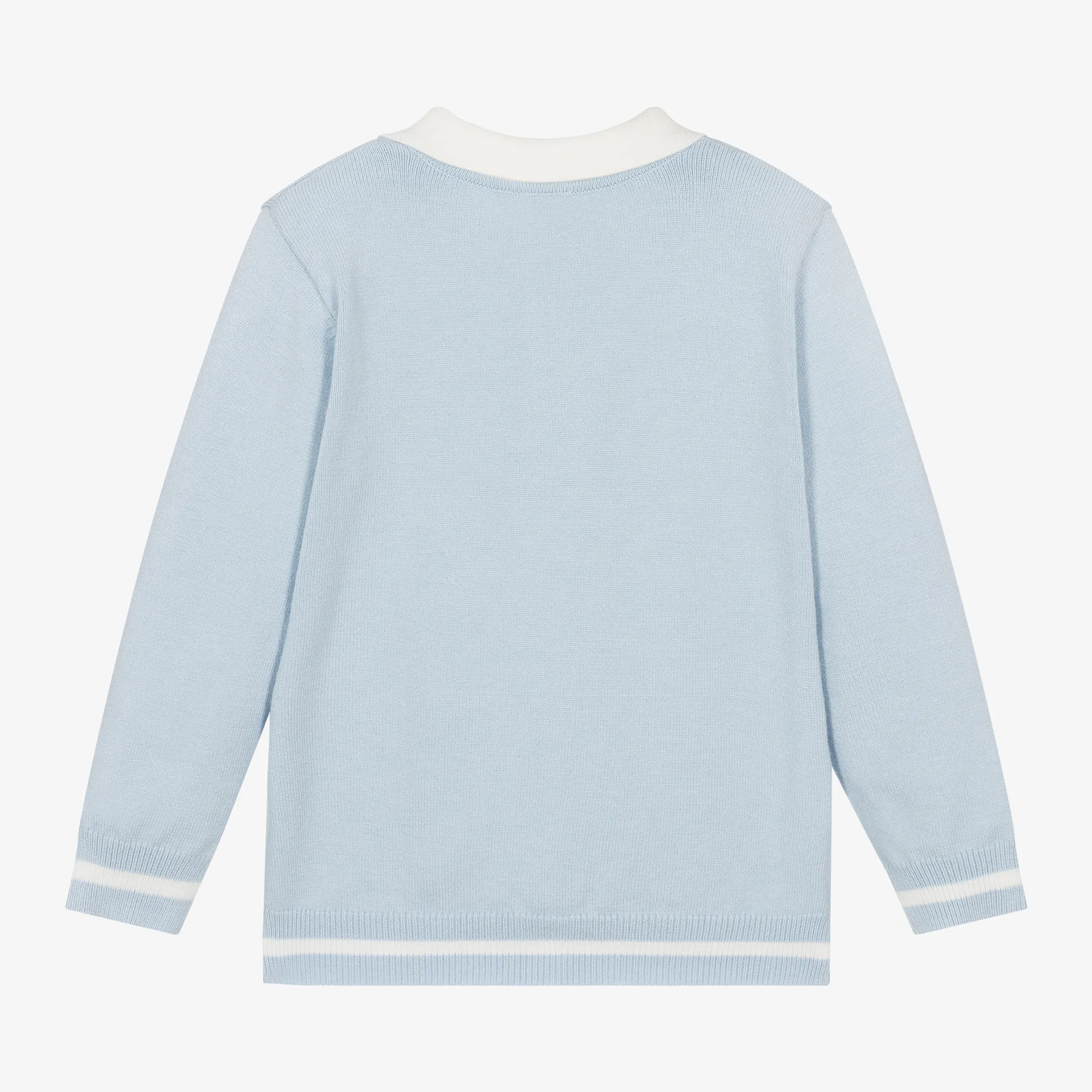 Boys Blue Knitted Sweater