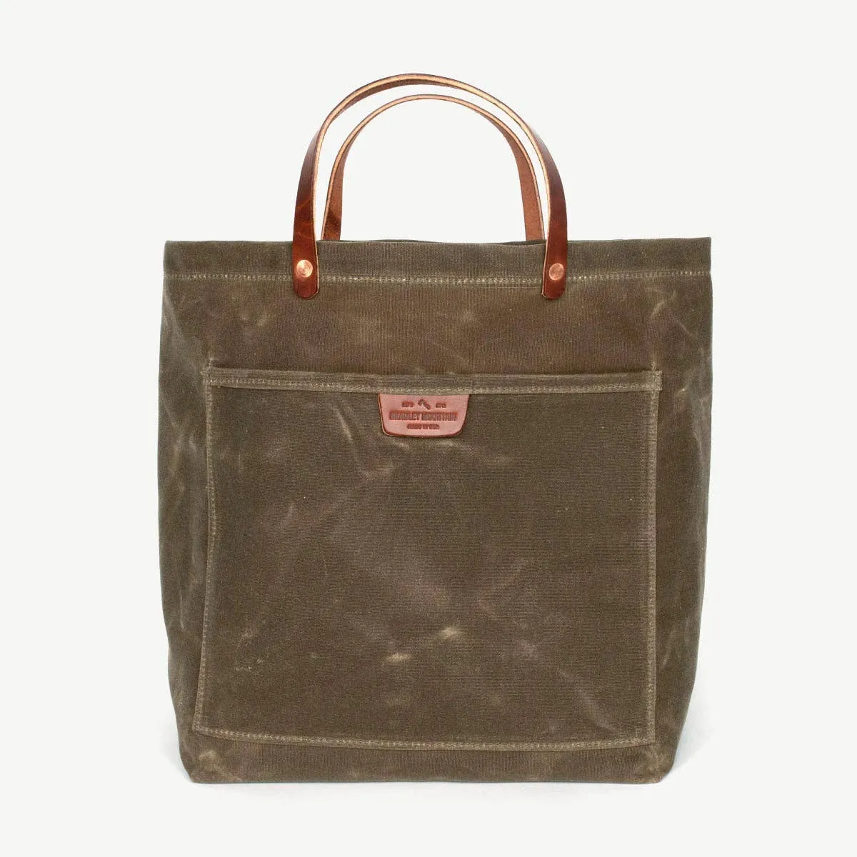 Bradley Mountain - Coal Tote Bag - Field Tan