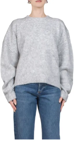 Brushed Apex Sweater - Grey