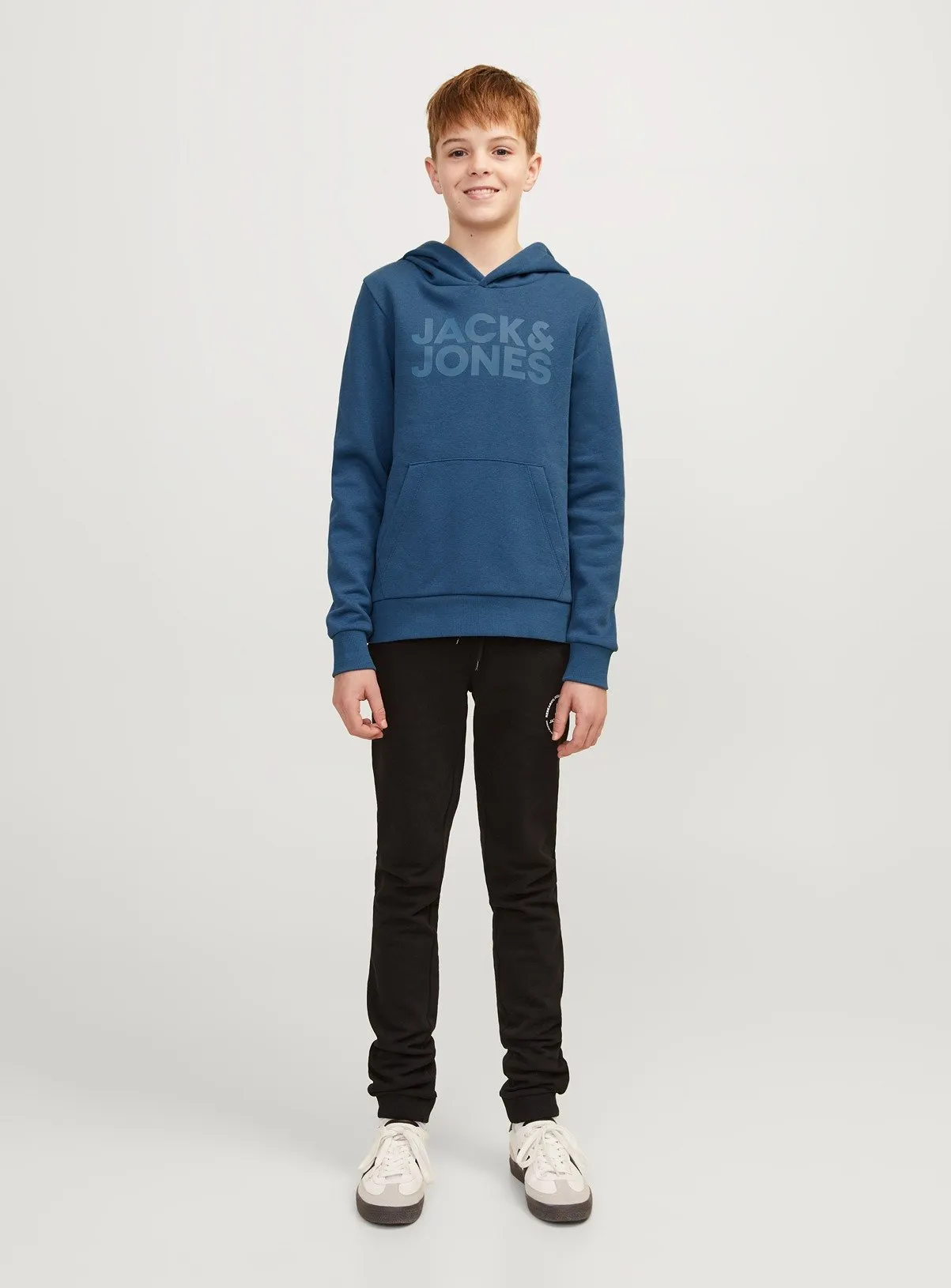 Buy JACK & JONES JUNIOR Logo Hooded Sweatshirt 8 years | Jumpers and hoodies | Tu