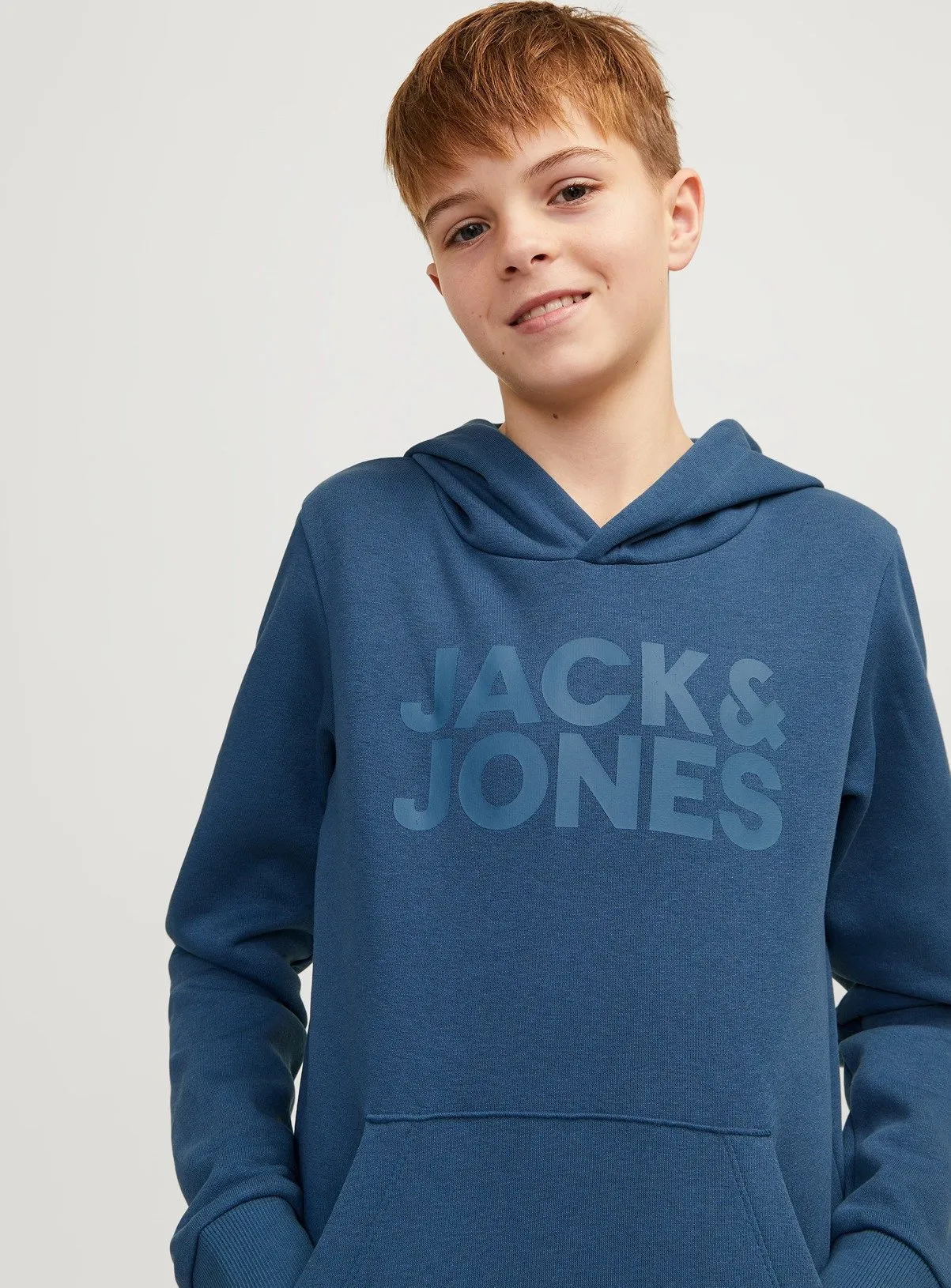 Buy JACK & JONES JUNIOR Logo Hooded Sweatshirt 8 years | Jumpers and hoodies | Tu