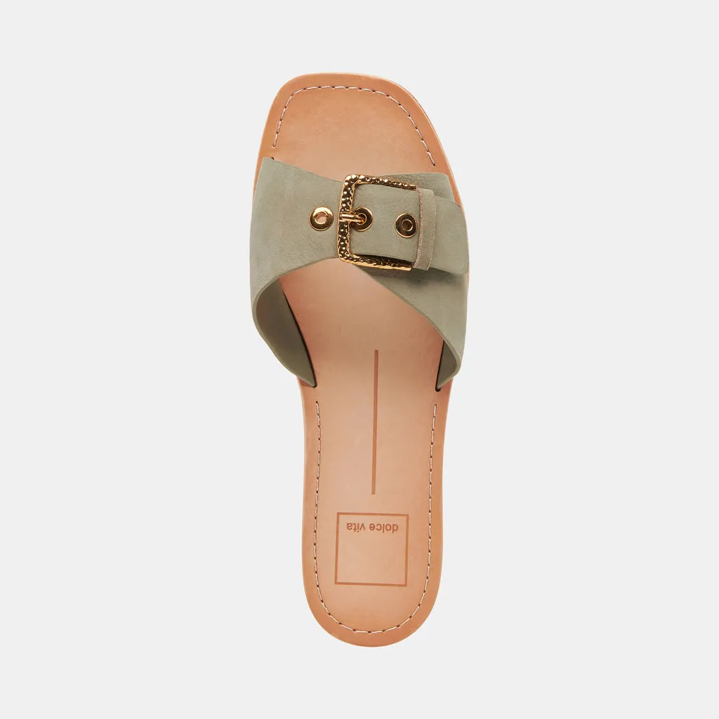 CABANA SANDALS SAGE NUBUCK– Dolce Vita 6895820570690