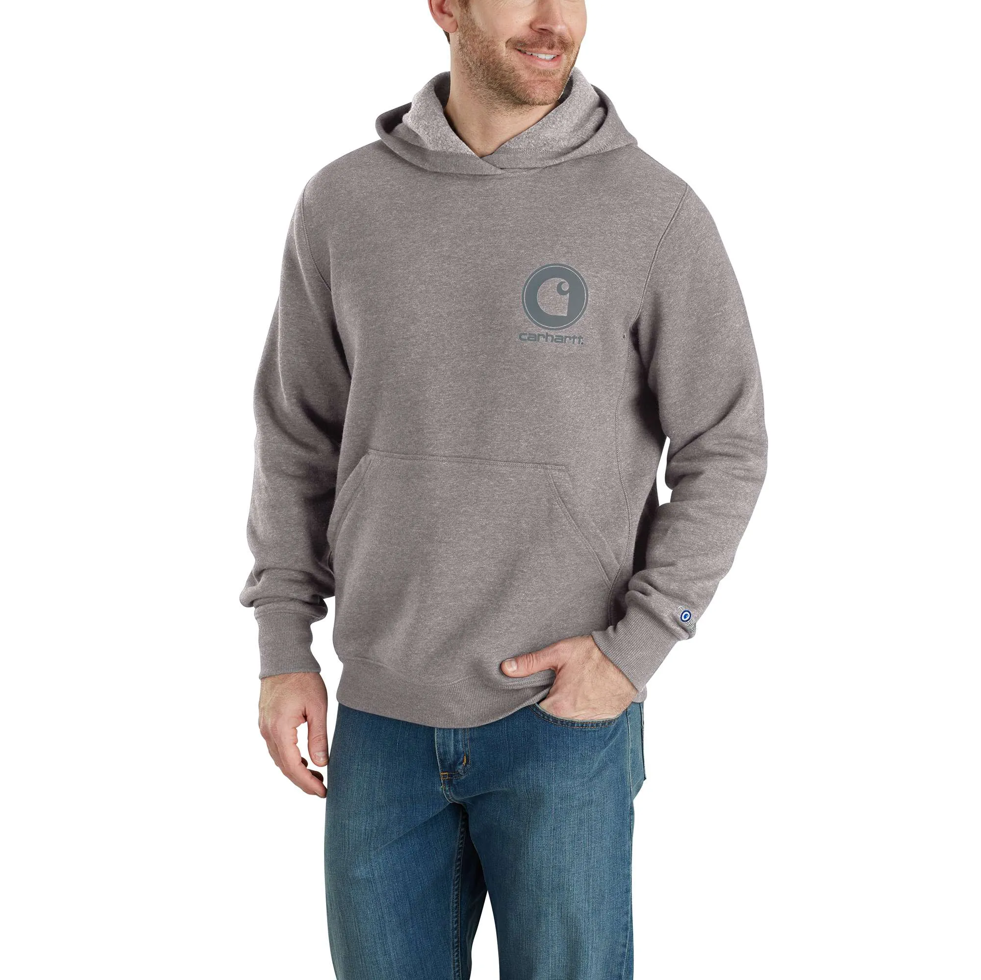 Carhartt Force Delmont Graphic Hooded Sweatshirt