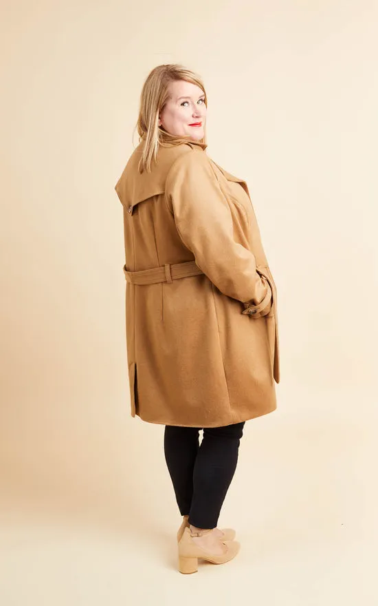 Chilton Trench Coat Paper Pattern - Cashmerette