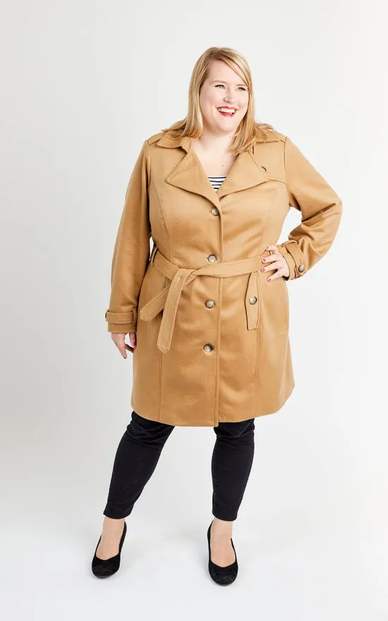 Chilton Trench Coat Paper Pattern - Cashmerette