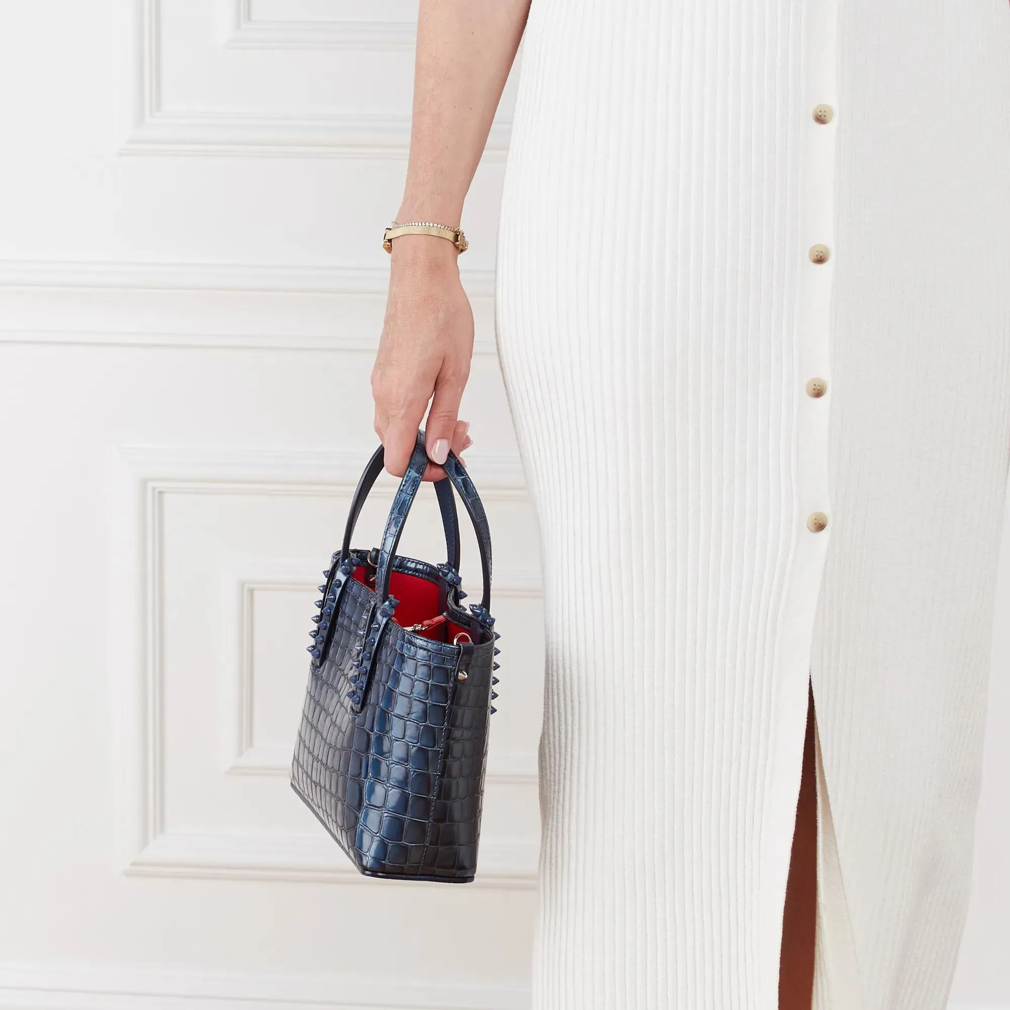 Christian Louboutin  Cabata Mini Handbag Denim