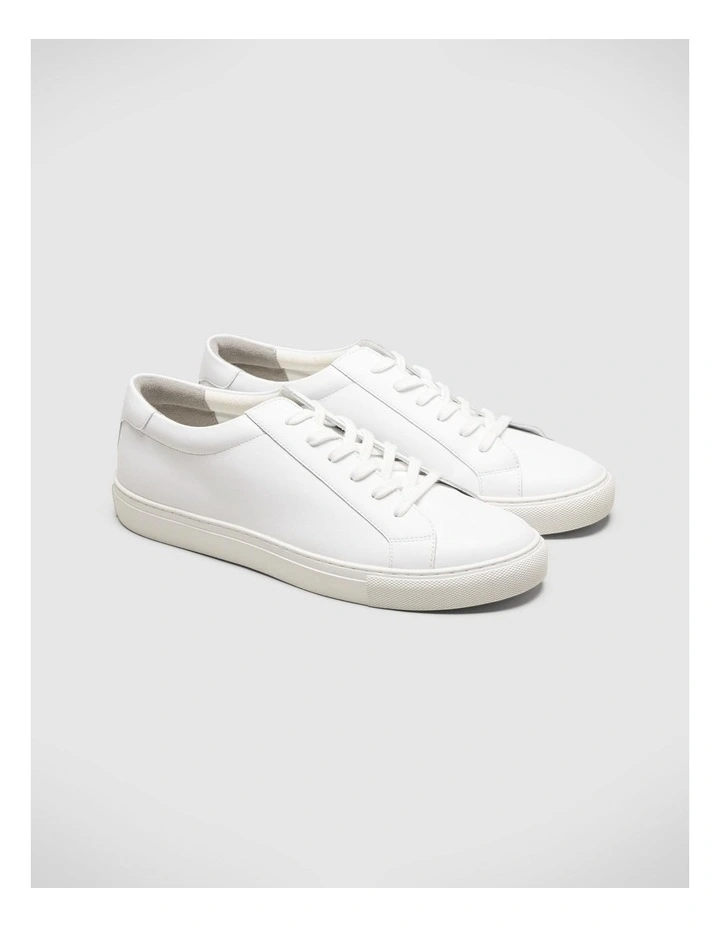 Classic Leather Sneaker in White