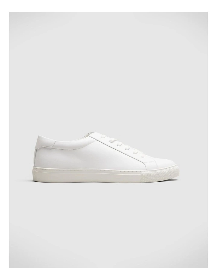 Classic Leather Sneaker in White