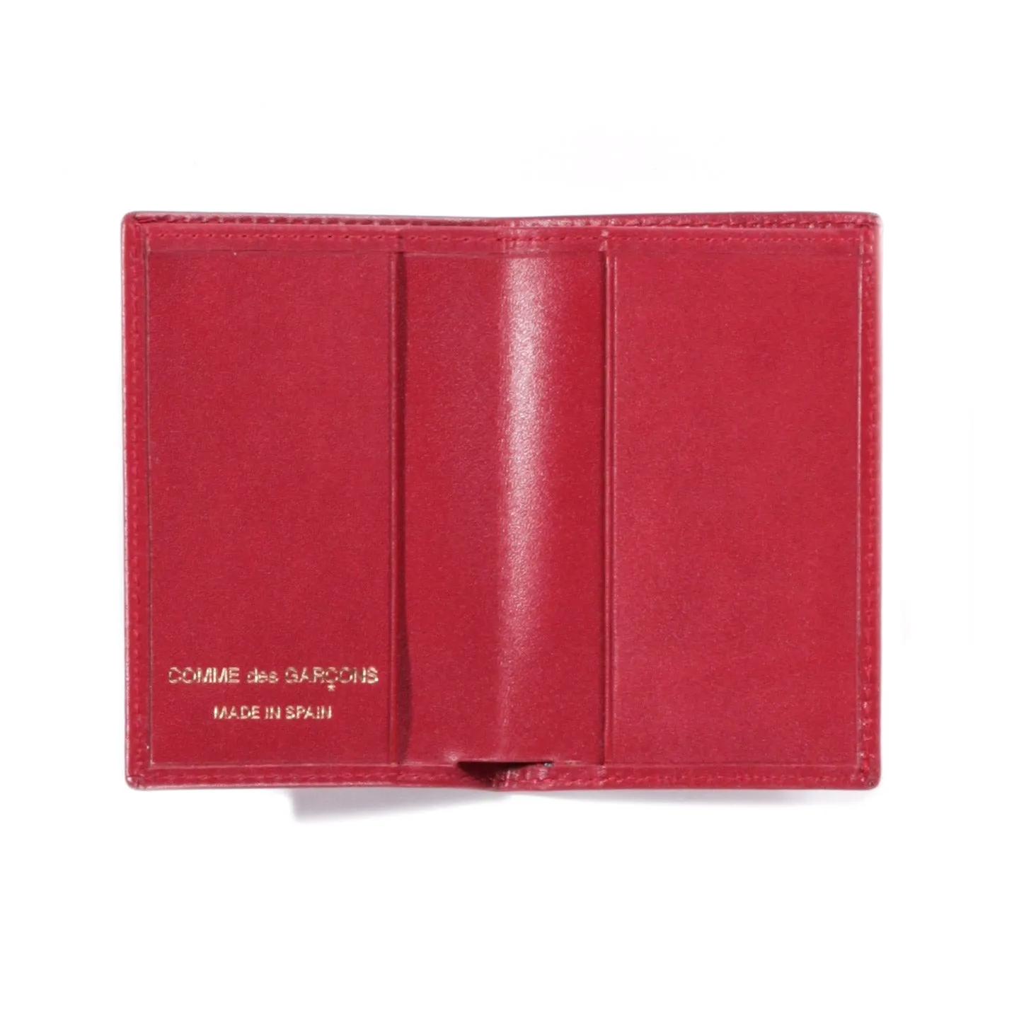 COMME DES GARCONS SA6400 WALLET RED