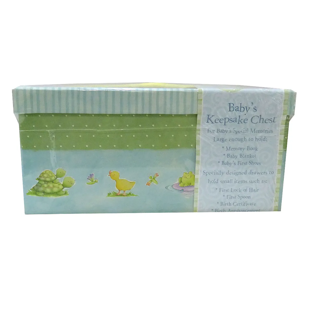 CR Gibson Baby's Keepsake Chest Little Pond Memories