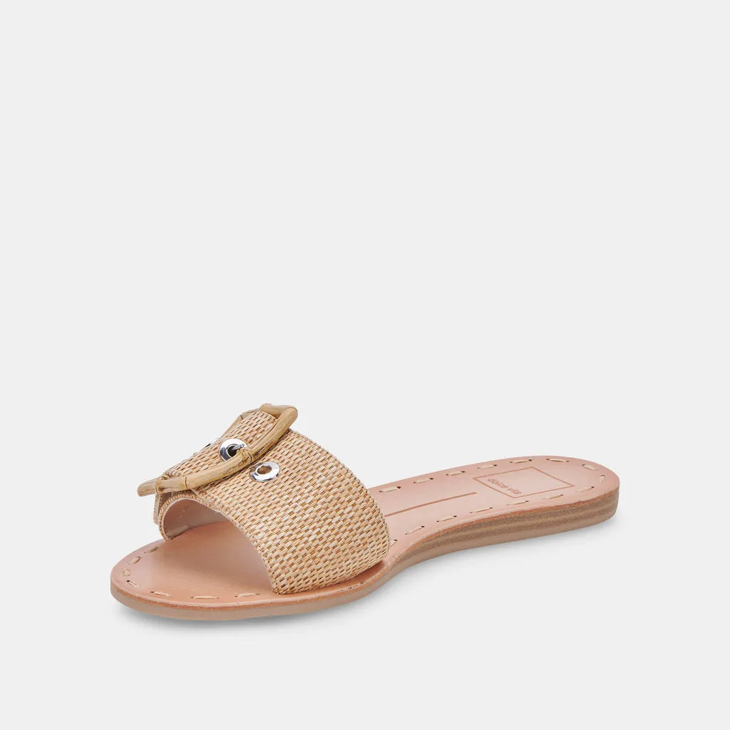 DASA SANDALS WARM NATURAL RAFFIA– Dolce Vita 6880719503426