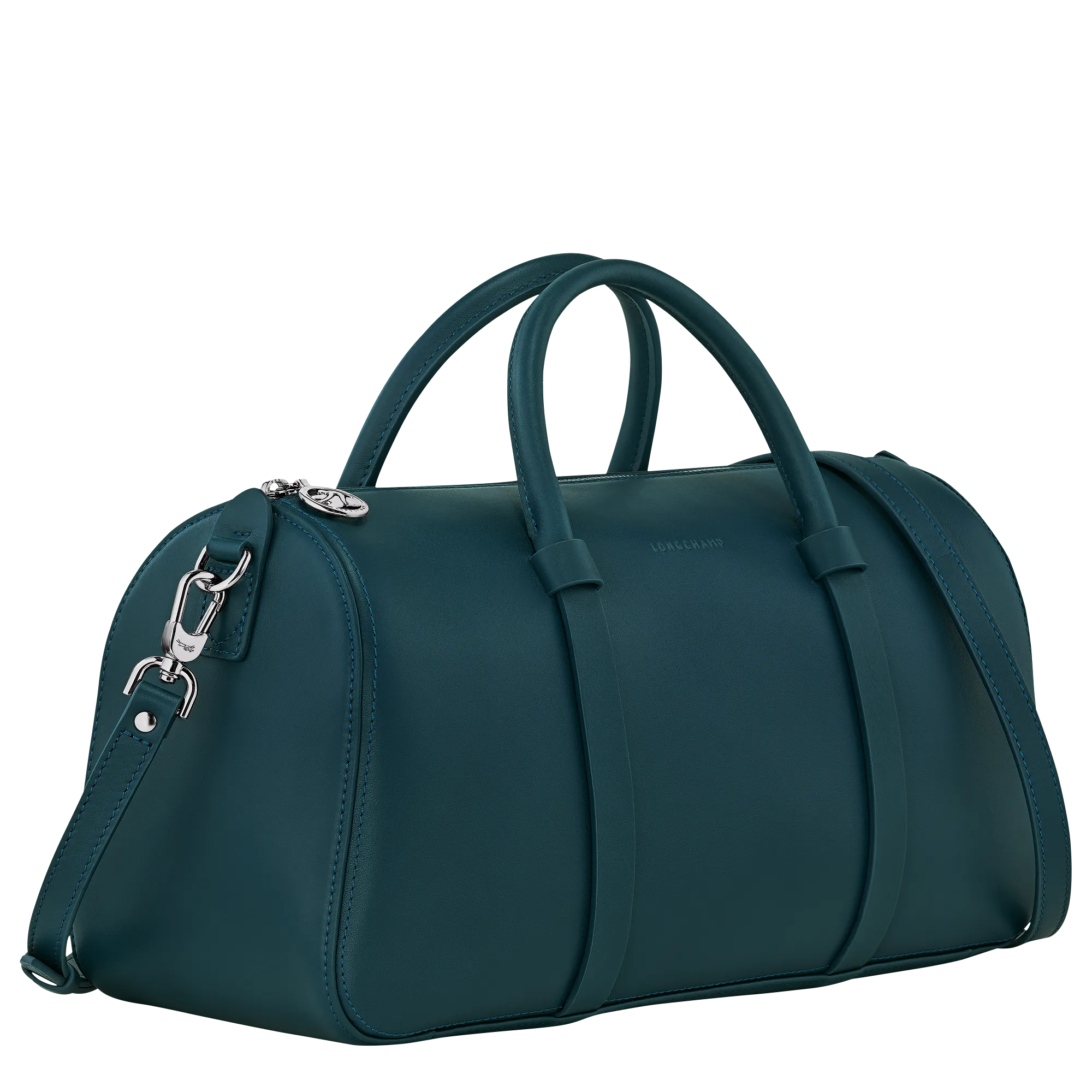 Daylong L Handbag Ink blue - Leather