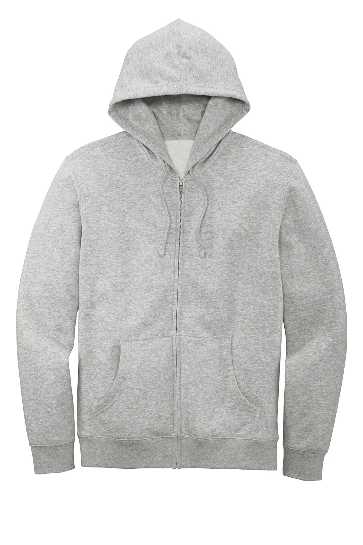 District VIT Cotton Fleece Full Zip Hoodie Sweatshirt