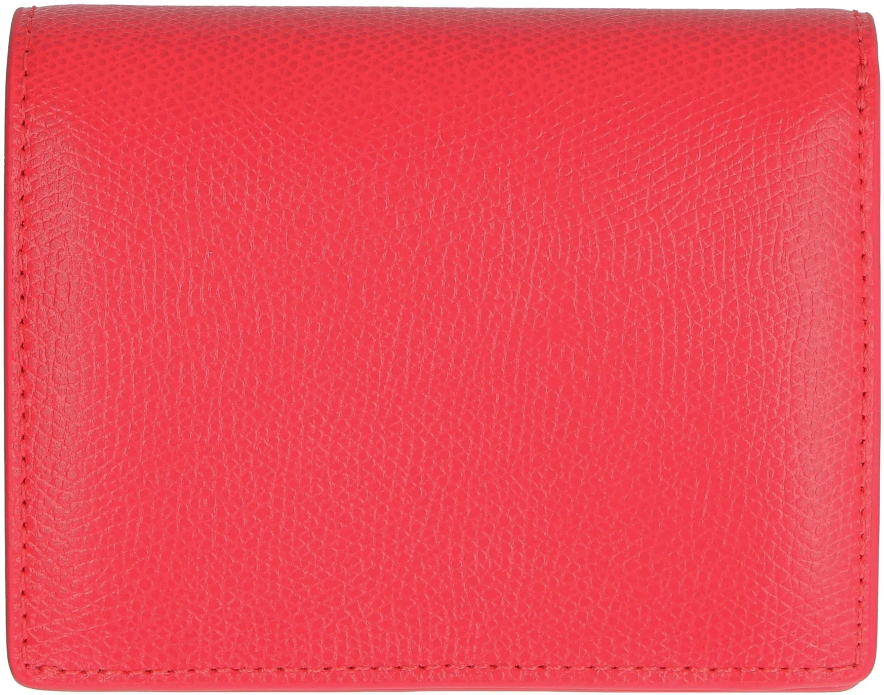 Furla 1927 Logo Plaque Pebbled Wallet