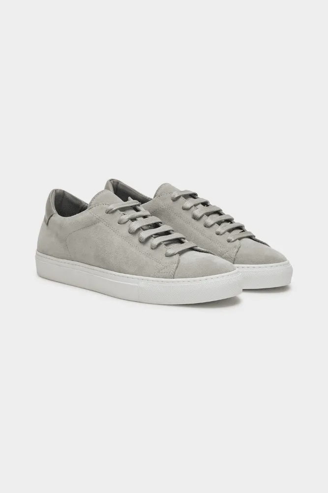 GCV2 Low Sneaker - Grey Suede with White Sole