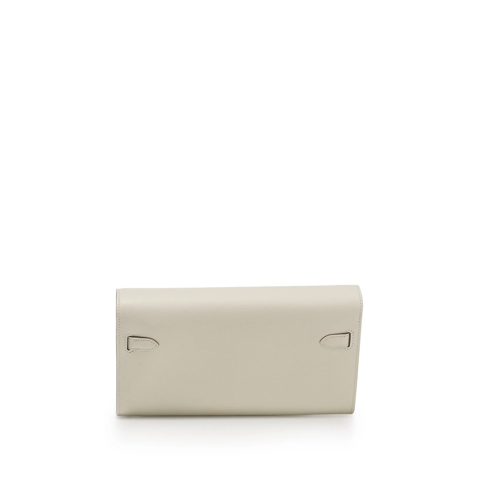 Hermès Mushroom Evercolor Kelly-To-Go Wallet Rose Gold Hardware, 2023