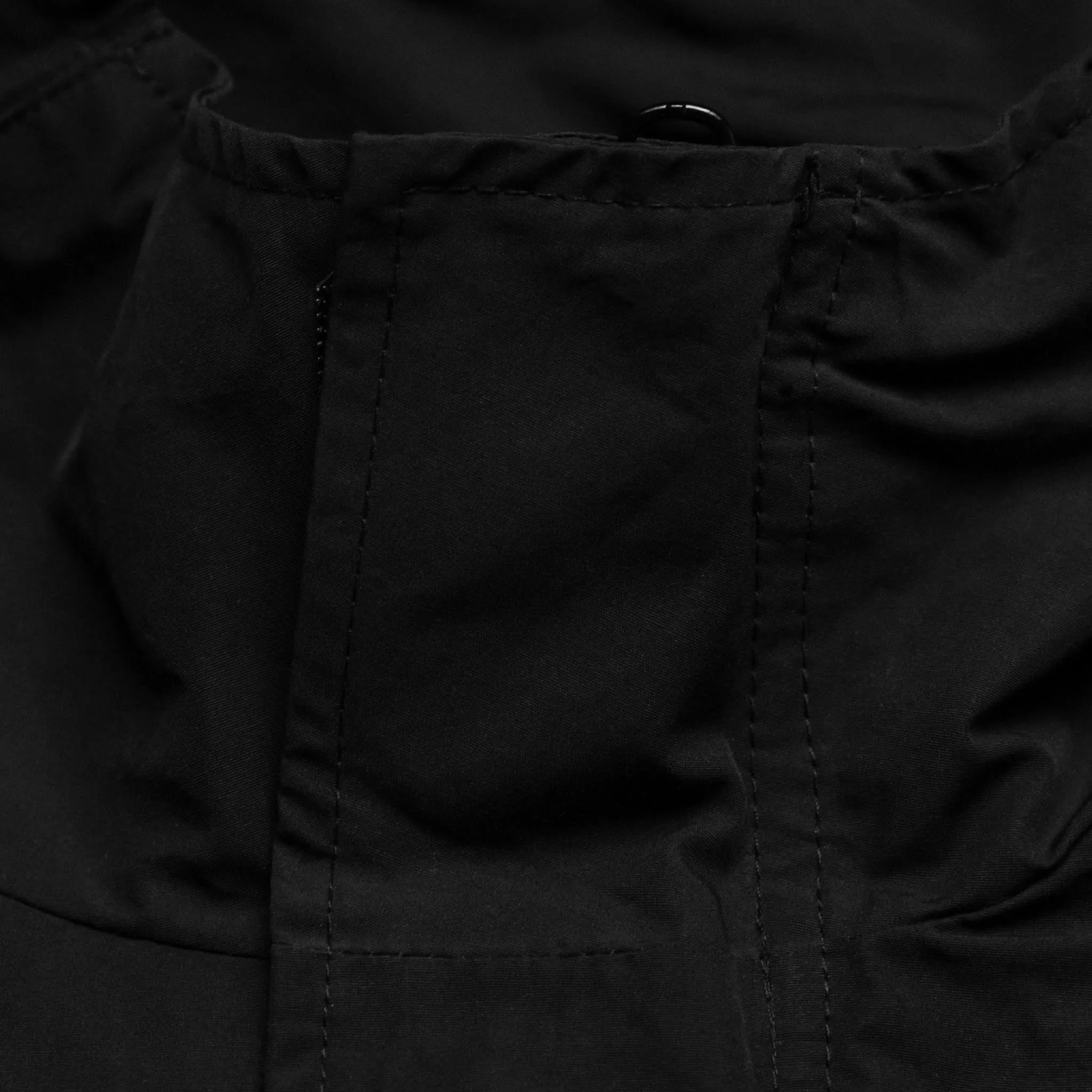 HOMME+ Cargo Pocket Trench Coat Black