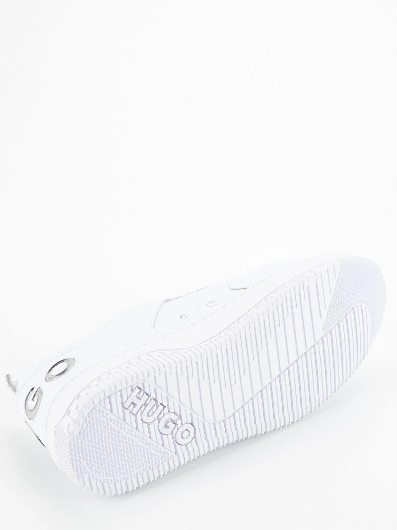 HUGO Kilian Bubble Heel Logo Lace Sneaker - White