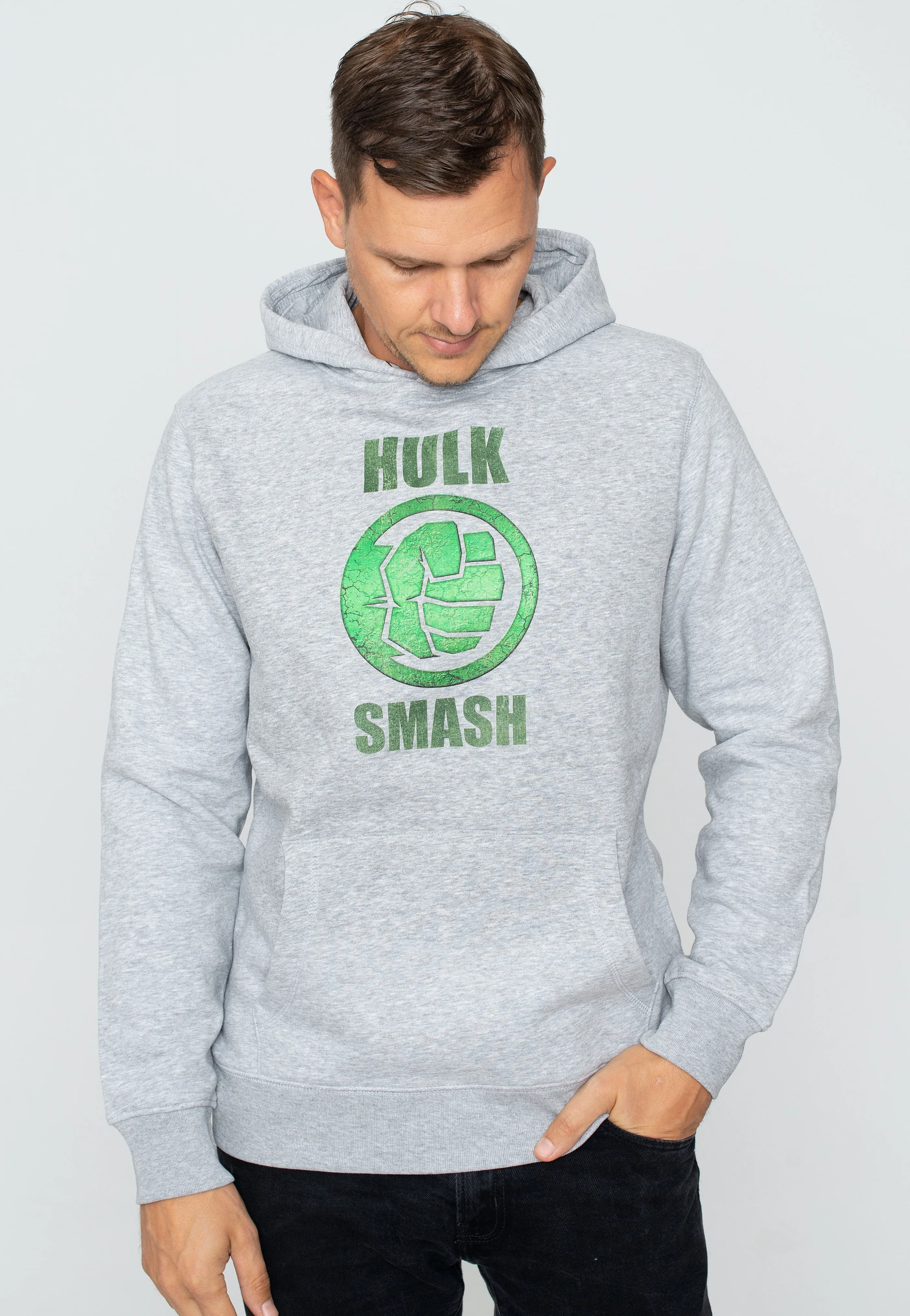 Hulk - Hulk It Heather Grey - Hoodie