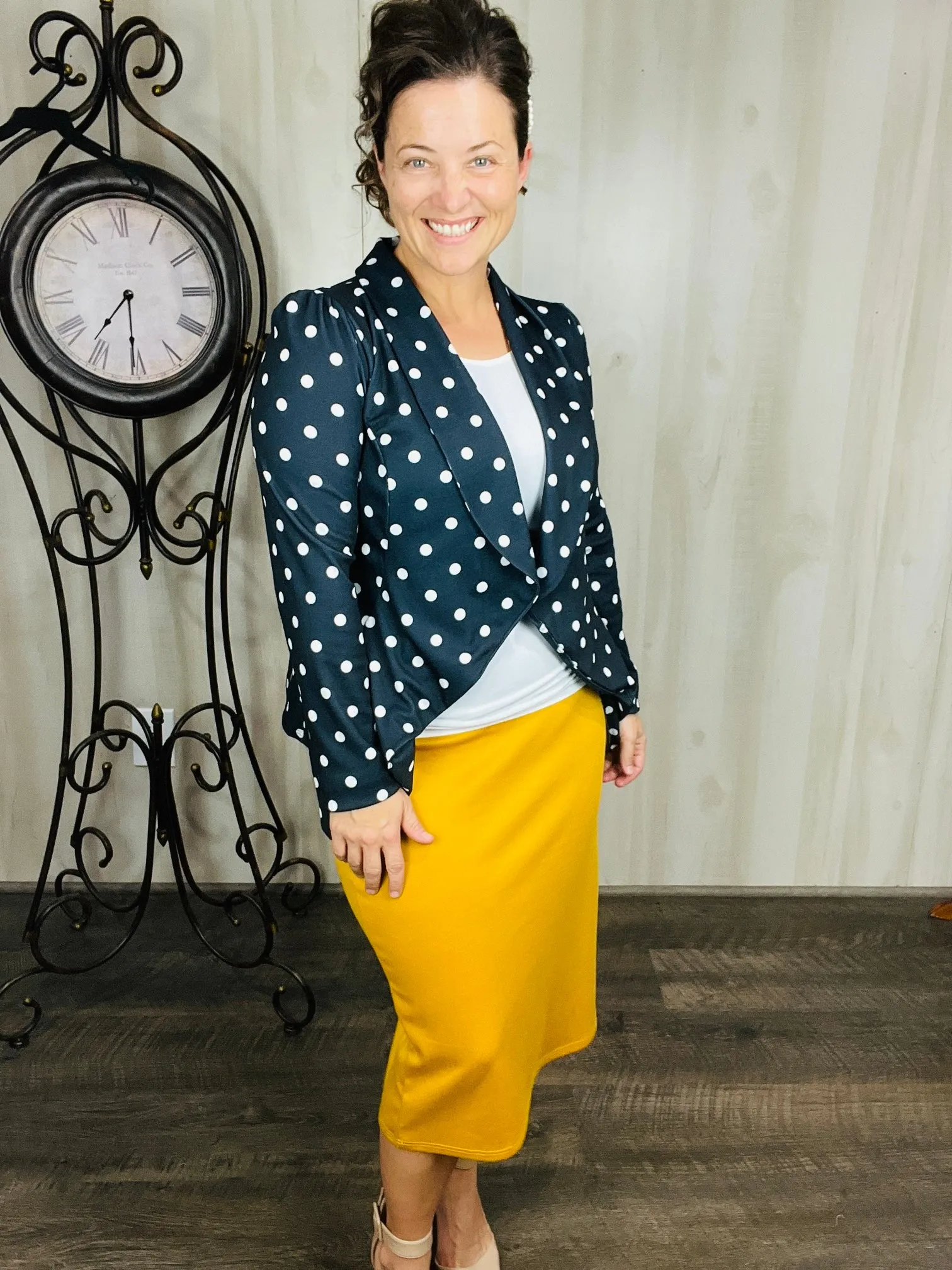 Jenny Polkadot Blazer