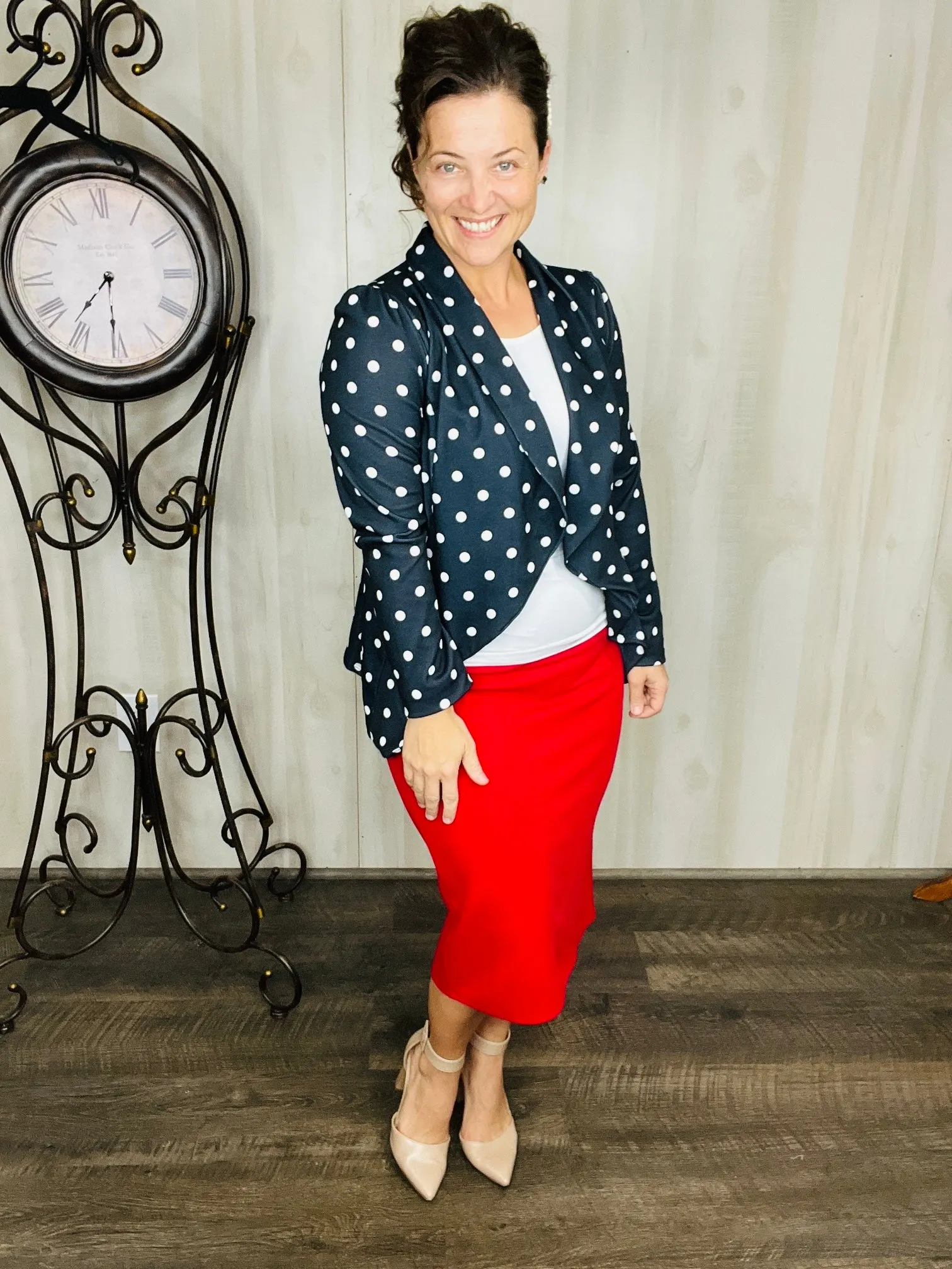 Jenny Polkadot Blazer