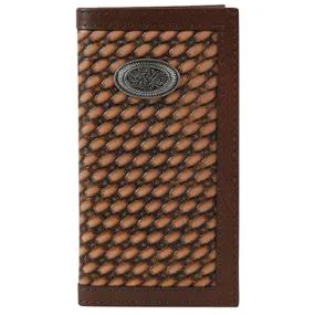 Justin Basketweave Junior Rodeo Wallet