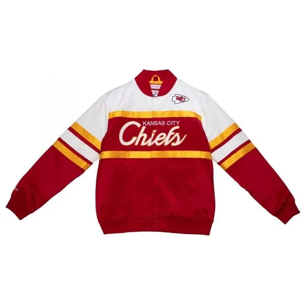 Kansas City Chiefs Satin Jacket - William Jacket