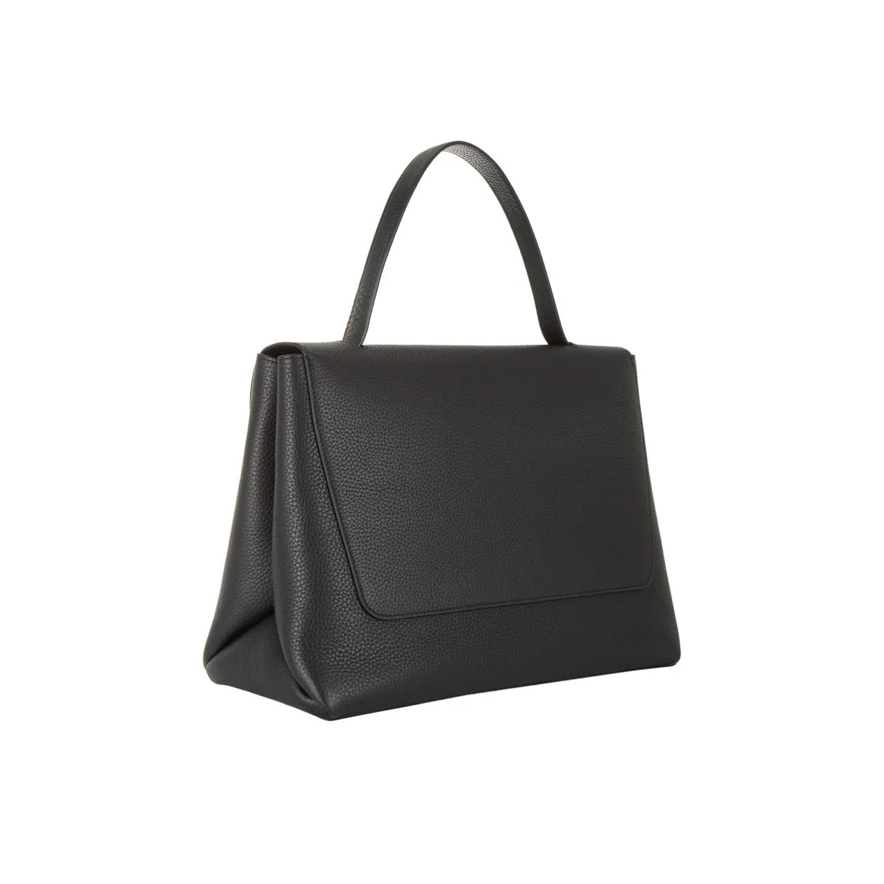 KHAITE Lia Top-Handle Tote Bag - Black