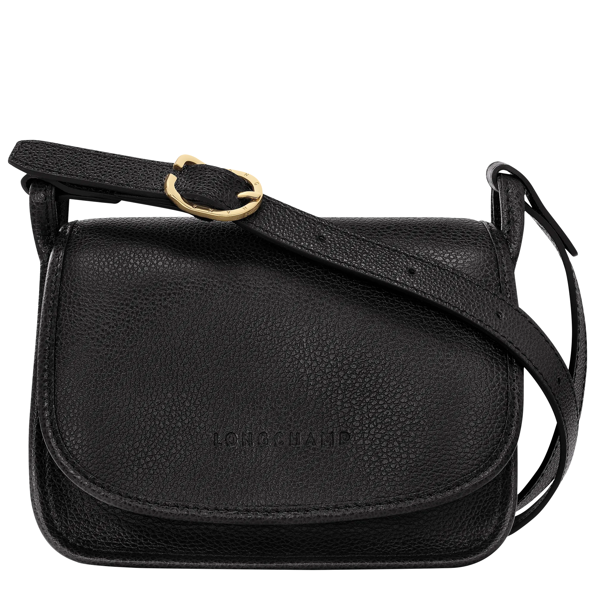 Le Foulonné S Crossbody bag Black - Leather