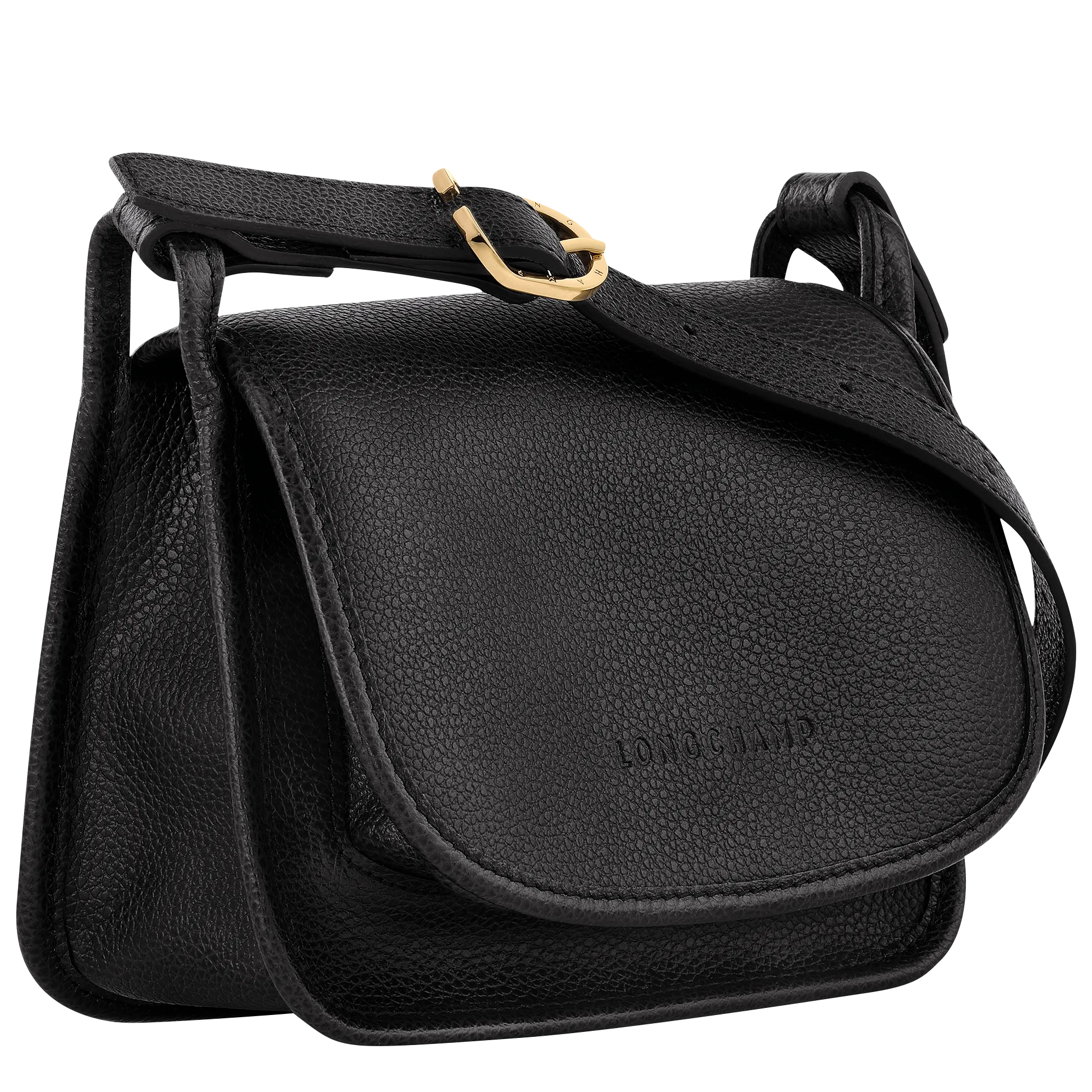 Le Foulonné S Crossbody bag Black - Leather