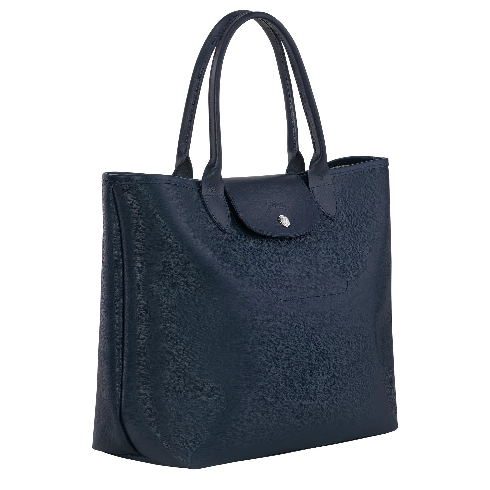 Le Pliage City L Tote bag Navy - Canvas