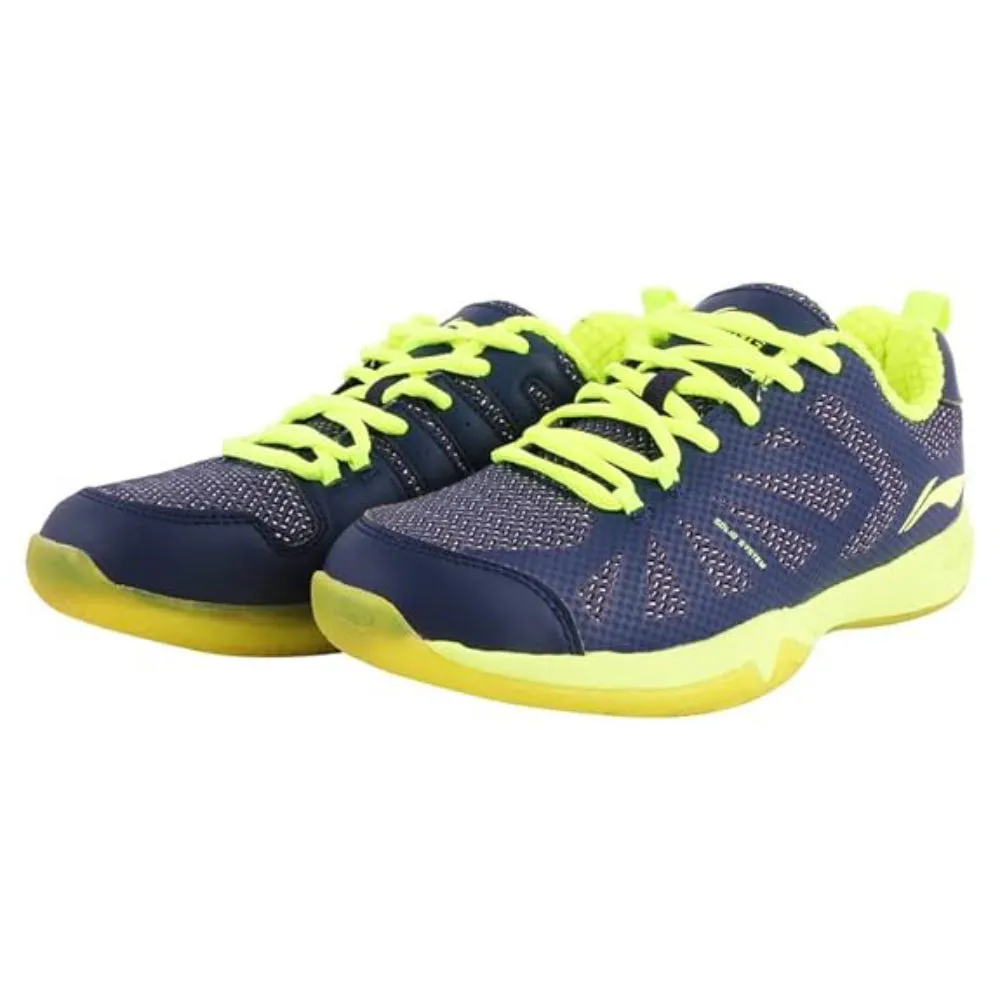 Li-Ning Men's Cloud Ace III Badminton Shoe (Navy/Lime)