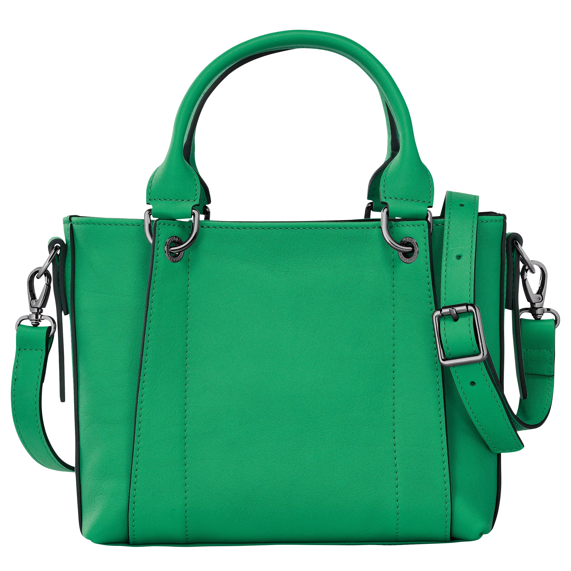 Longchamp 3D S Handbag Green - Leather