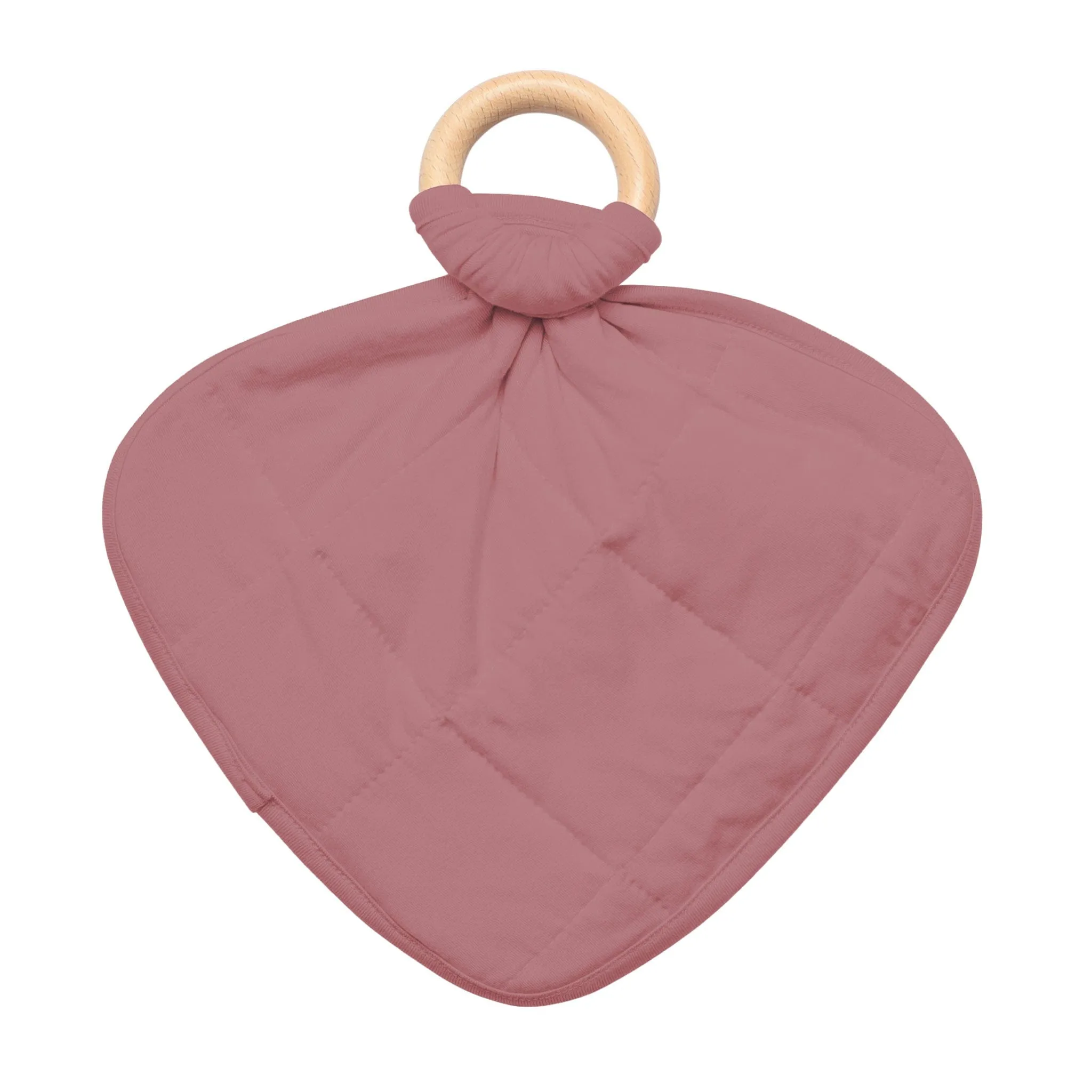 Lovey in Dusty Rose with Removable Teething Ring