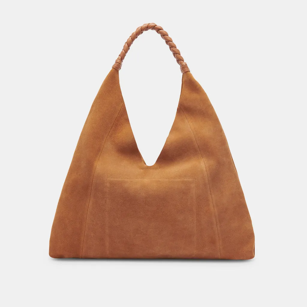 MIA TOTE RUSTY OAK SUEDE– Dolce Vita 6940977135682