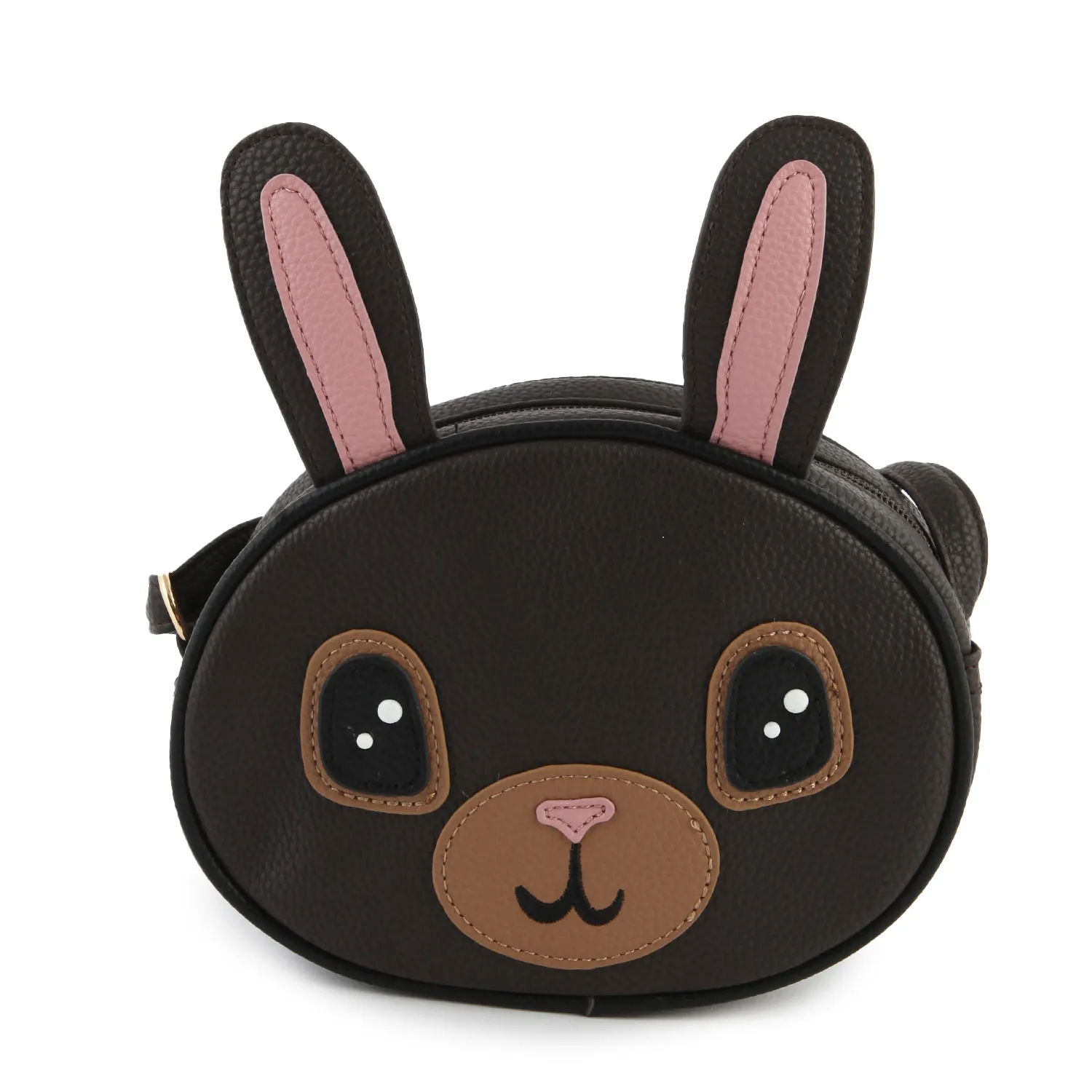 Molo Brown Bunny Handbag For Girls