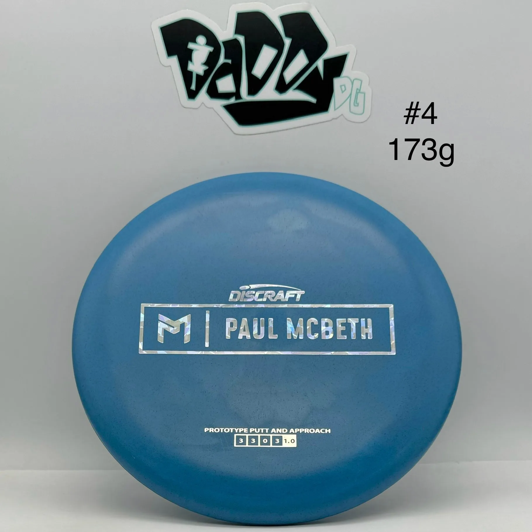 ****NEW Discraft Paul McBeth Kratos Prototype Putt & Approach